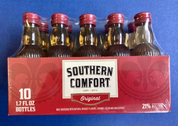 Southern Comfort Original Whiskey 10pk, 50ml Plastic Bottles