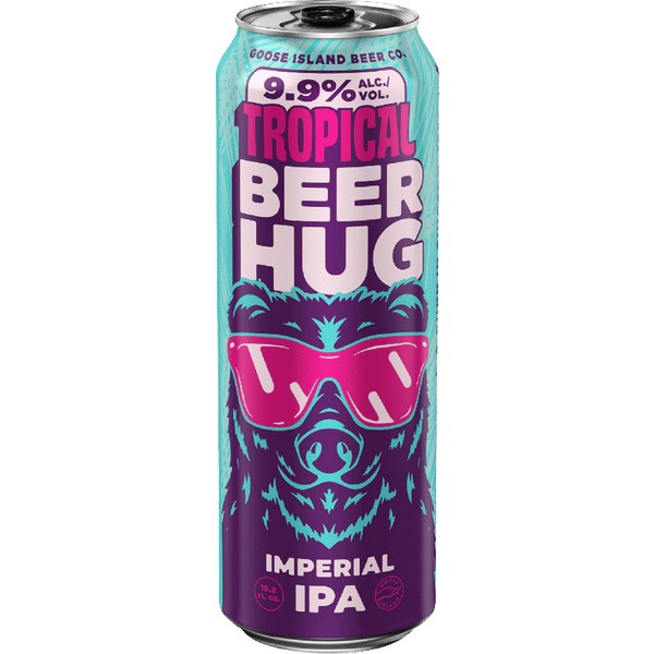 Beer Hug Tropical IPA, 19 fl oz Can