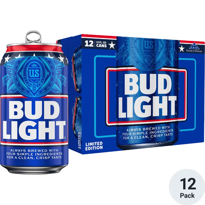 12PK BUD LIGHT 12 fl oz Cans