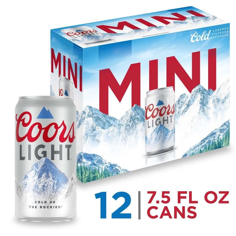 COORS LIGHT 12PK 7.5 fl oz CAN