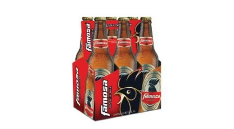 Famosa Lager Beer, 6PK, 7 fl oz Bottles