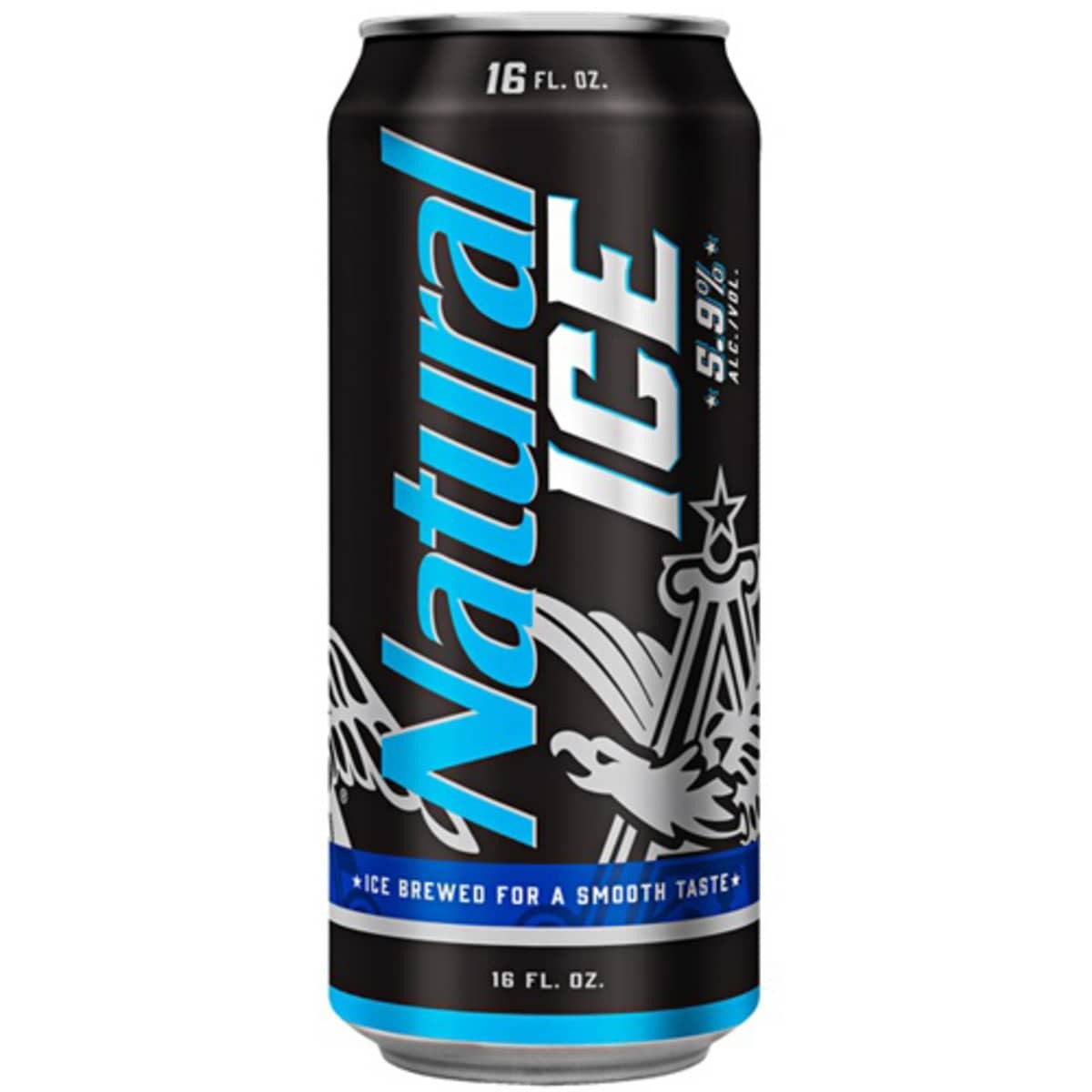 Natural Ice Beer 16 fl oz Can