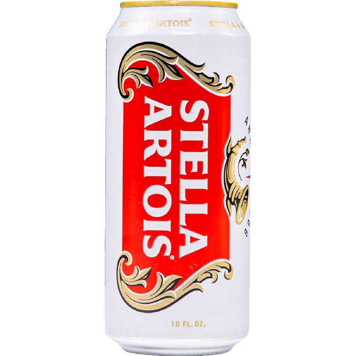 Stella Artois Premium Lager Beer, 16 Fl Oz Can
