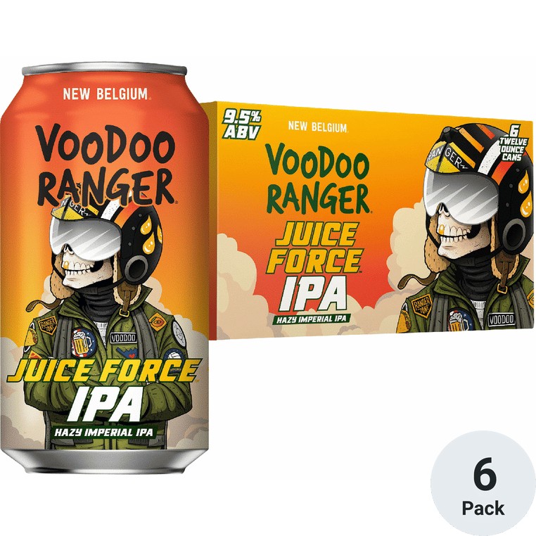 VooDoon Ranger Juice Force IPA 6PK, 12 fl oz Cans
