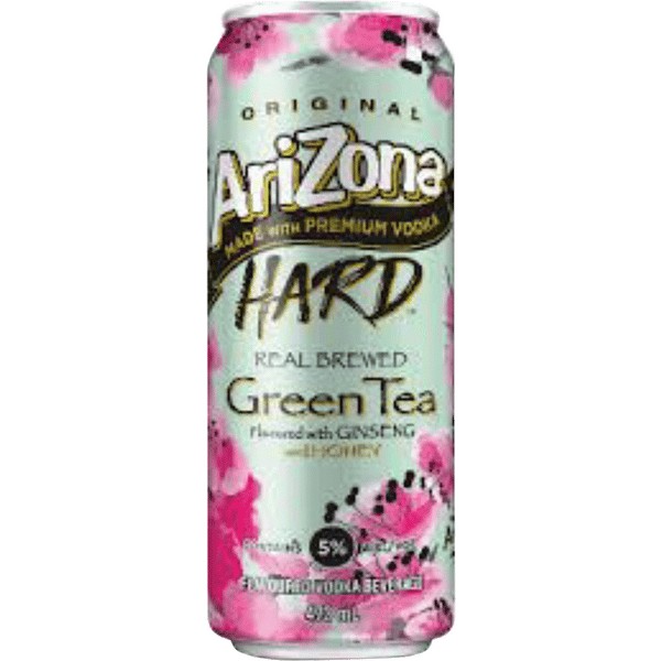 AriZona Hard Green Tea with Ginseng and Honey 24 fl oz Can