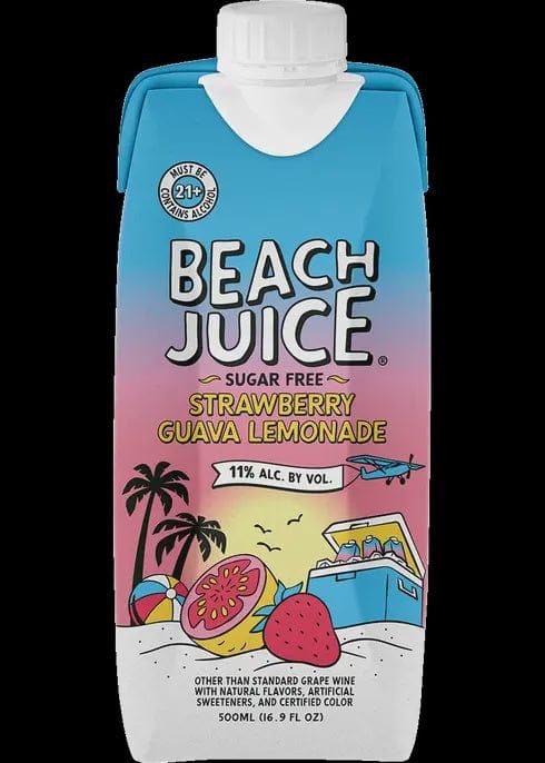 Beach Juice Strawberry Guava Lemonade 500ml