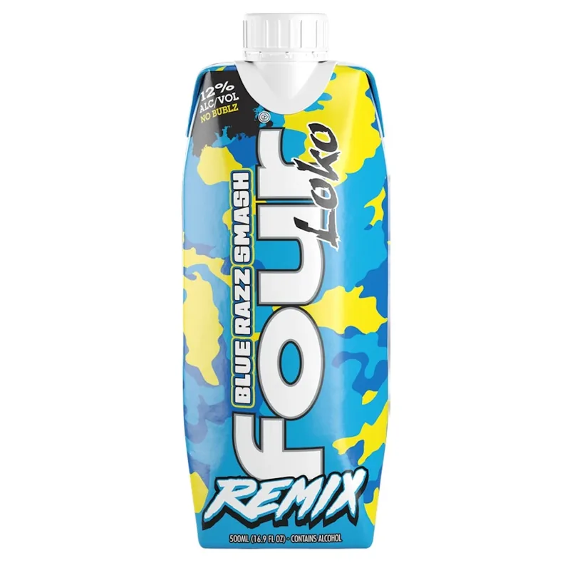 Four Loko Blue Razz Smash RTD (500 ml)