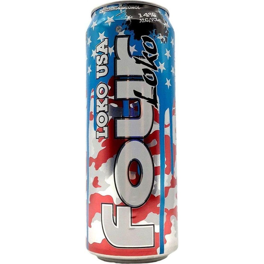 Four Loko USA Malt Beverage 24 fl oz Can