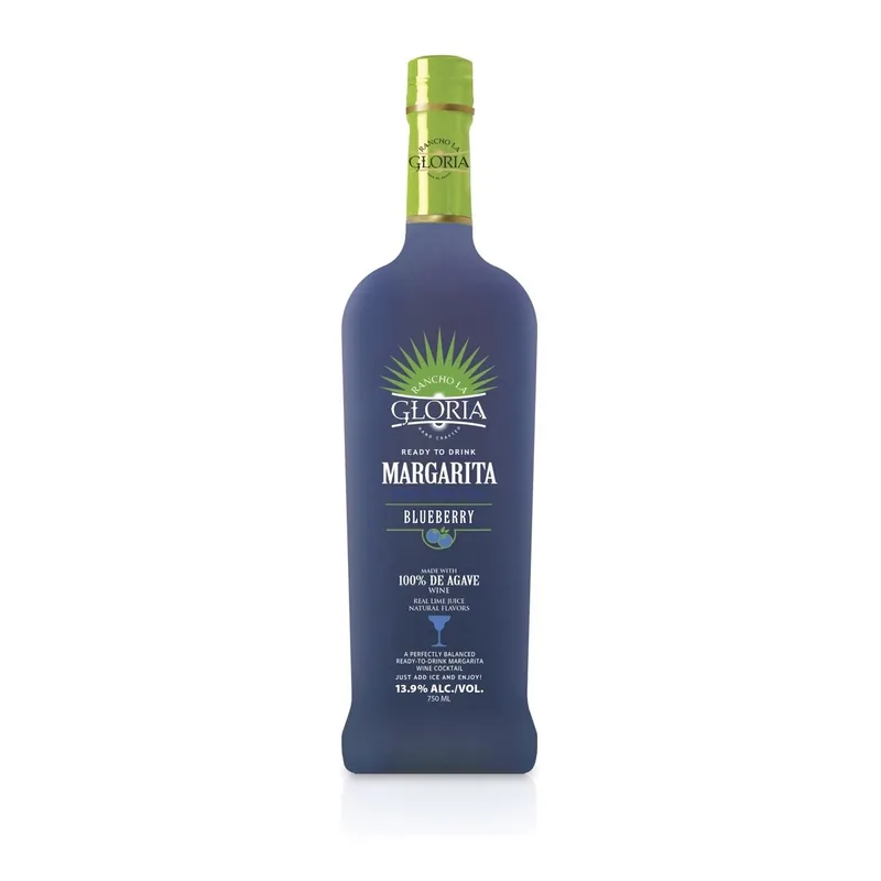 Gloria Margarita Blueberry 750ml Glass Bottle