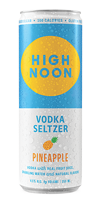 High Noon Vodka Seltzer Pineapple 375mL Can
