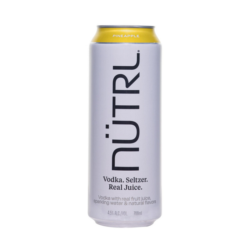 Nutrl Vodka Seltzer Pineapple 24 fl oz Can