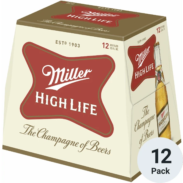 Miller High Life Btls 12PK