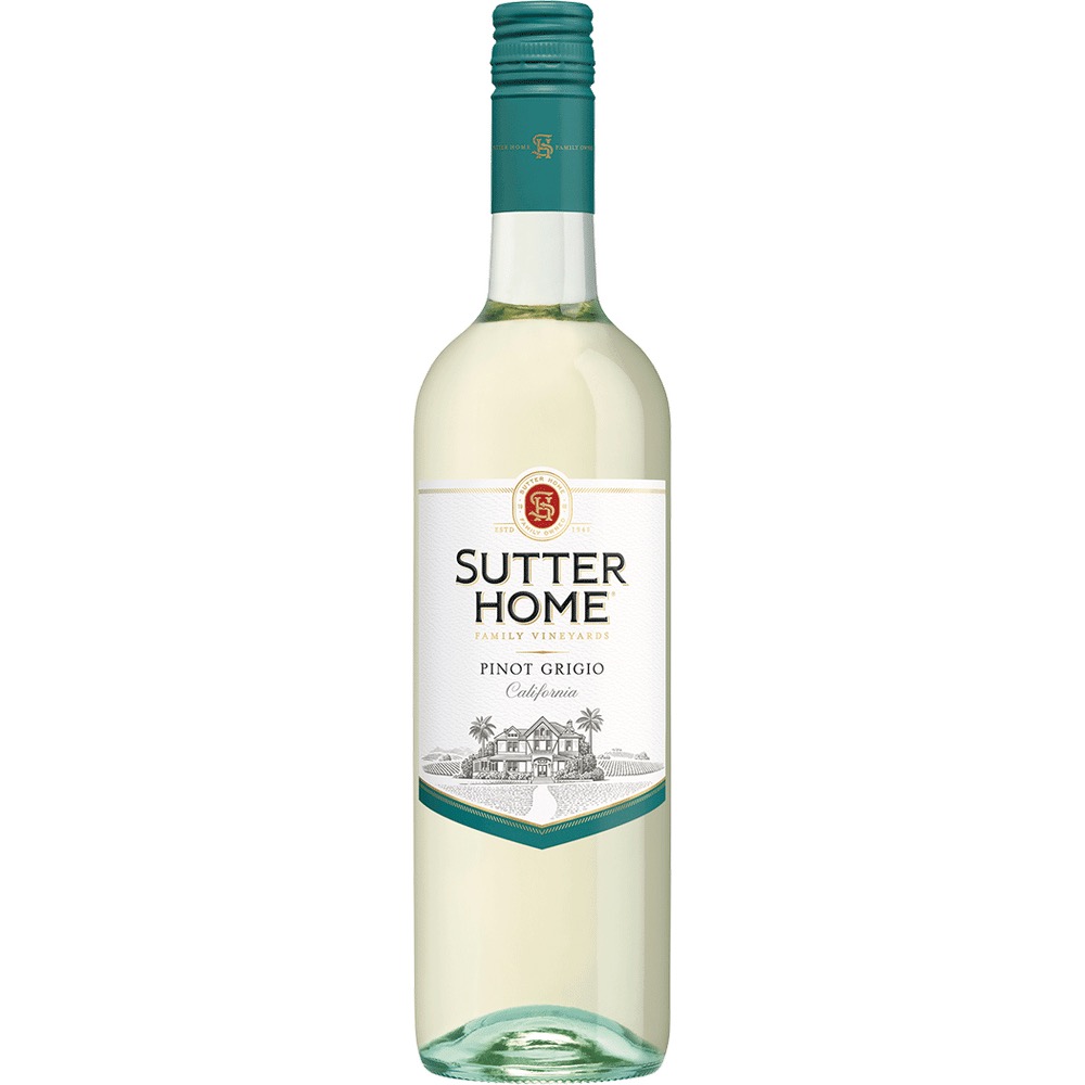 Sutterhome Pinot Grigio 750ml Glass Bottle